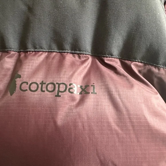 New without tags Cotopaxi Multicolor Hooded Puffer Jacket Stadium Parka Winter - Picture 3 of 12